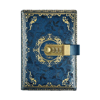 Bilježnica Uno: PU korica, žičano povezivanje, Dowling papir, 80 g/m², 200–300 stranica