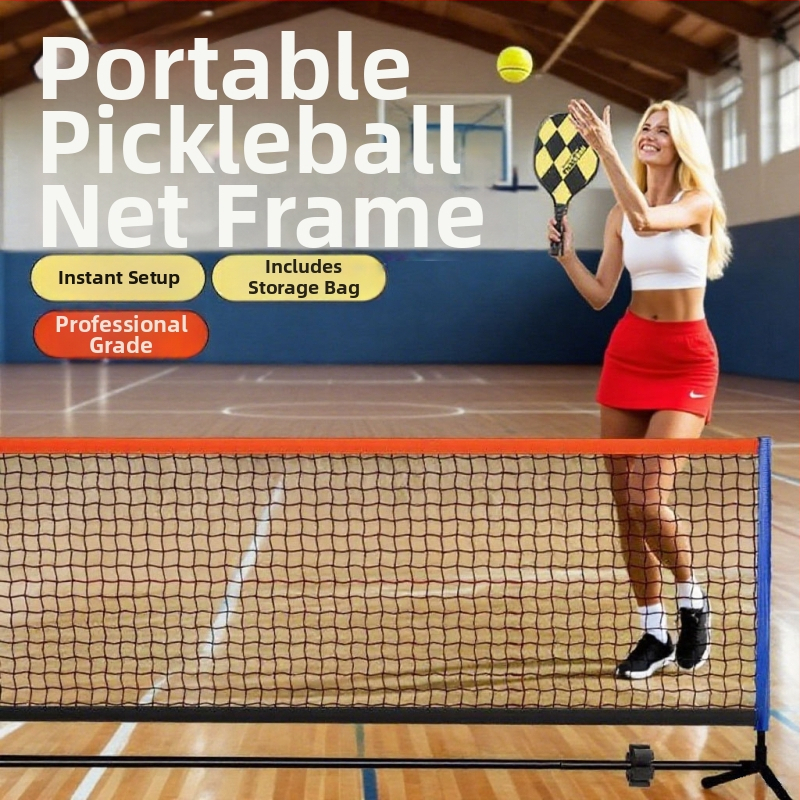 Sieť na pickleball s prenosnou konštrukciou, vhodná pre vnútorné aj vonkajšie použitie