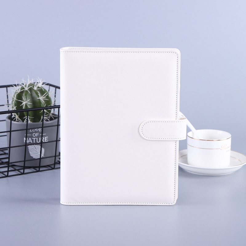 Carnet de notițe cu copertă din piele sintetică, legare cu adeziv, hârtie 80 g/m², 100 pagini, model HJ-12