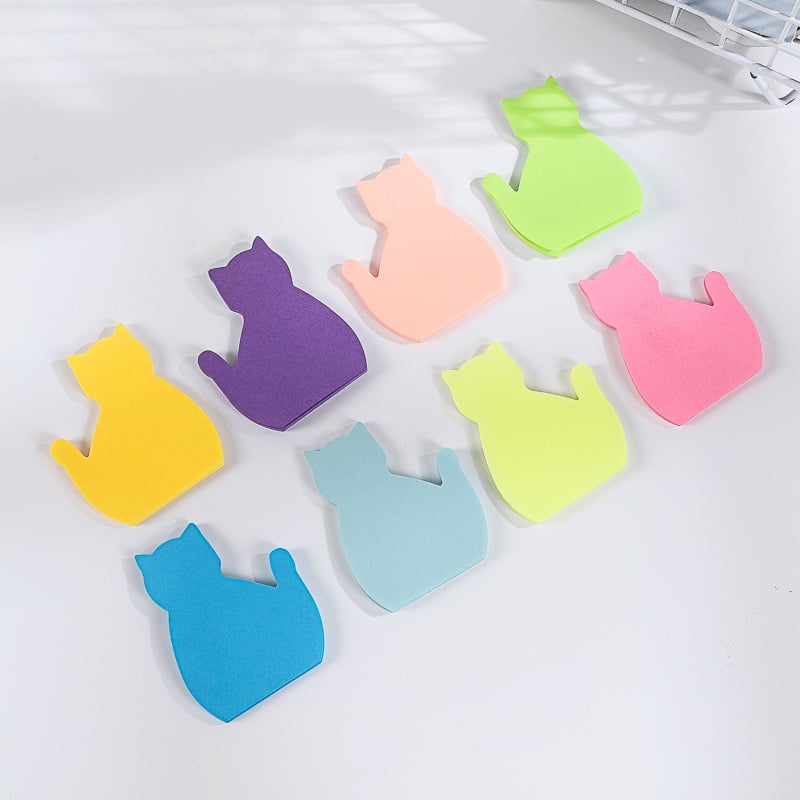 Notițe autoadezive cu formă specială pentru elevi — foi de notițe, 10 pagini interne, Enter, Ambalaj de bază