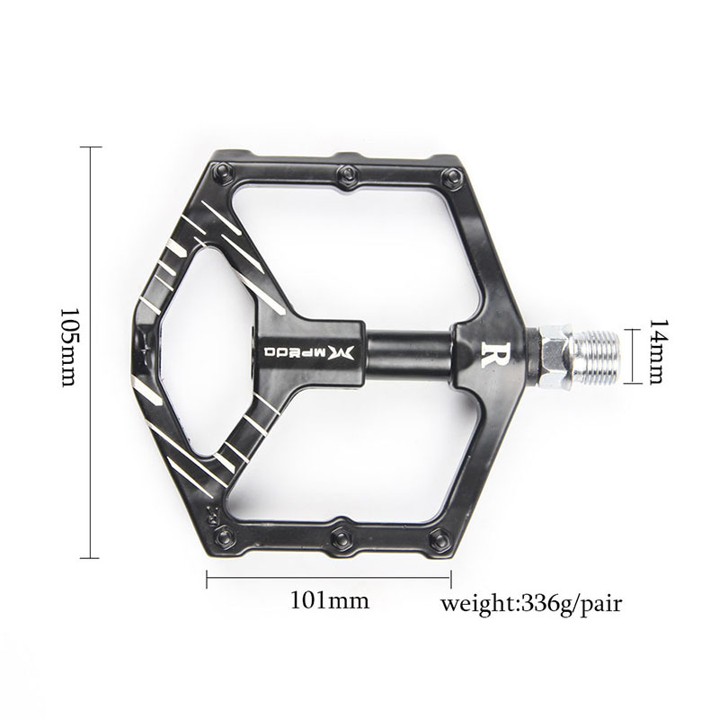 mpeda Pedal pentru bicicletă din aliaj de aluminiu, antiderapant, cu platformă mare, Model 99