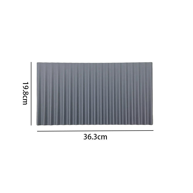 Silikonasta podloga za odvod u kuhinji, protuklizna, toplinska izolacija, odvod i držač posuđa