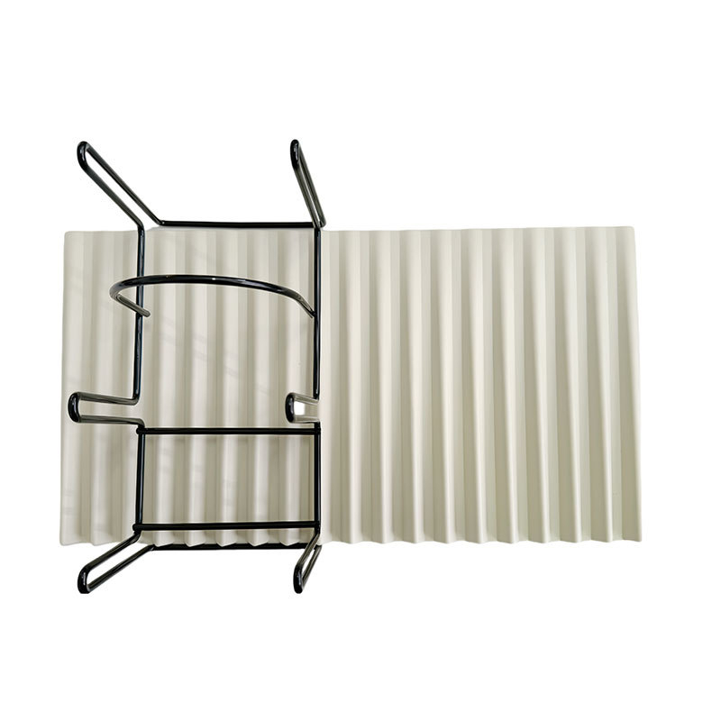 Silikonasta podloga za odvod u kuhinji, protuklizna, toplinska izolacija, odvod i držač posuđa