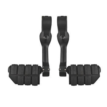 Harley predné pedál pre motocykel – hliníková zliatina, dlhý montážny držiak, vypaľovaný lak