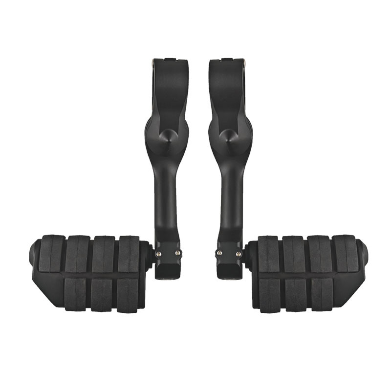 Harley predné pedál pre motocykel – hliníková zliatina, dlhý montážny držiak, vypaľovaný lak