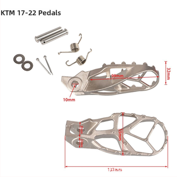 Zadné pedále pre KTM Husqvarna – hliníková zliatina, elektroplatovanie, značka: Tmqwag, kompatibilné s KTM Husqvarna