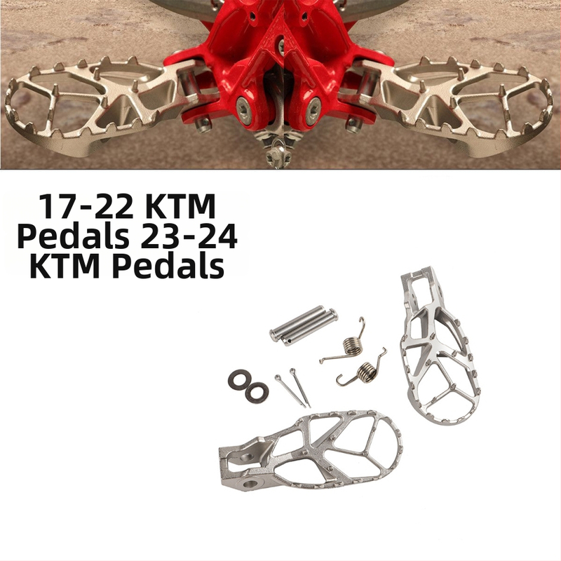 Zadné pedále pre KTM Husqvarna – hliníková zliatina, elektroplatovanie, značka: Tmqwag, kompatibilné s KTM Husqvarna