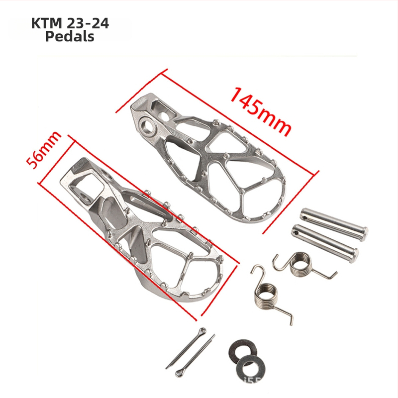 Zadné pedále pre KTM Husqvarna – hliníková zliatina, elektroplatovanie, značka: Tmqwag, kompatibilné s KTM Husqvarna