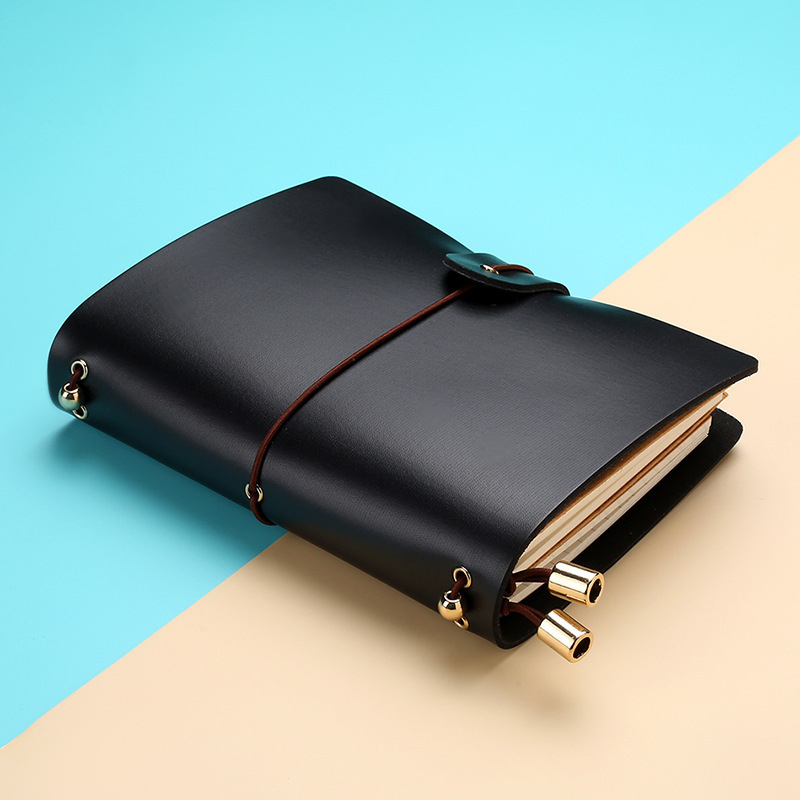 Jurnal din piele cu foi detașabile, Dowling hârtie, 100 pagini, 100gsm, stil creativ