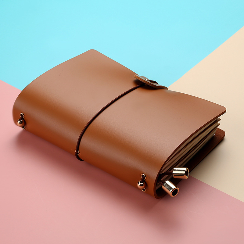 Jurnal din piele cu foi detașabile, Dowling hârtie, 100 pagini, 100gsm, stil creativ