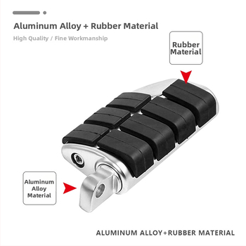 Predný pedál pre Harley Series – hliníková zliatina, elektroplatina povrch, značka JH