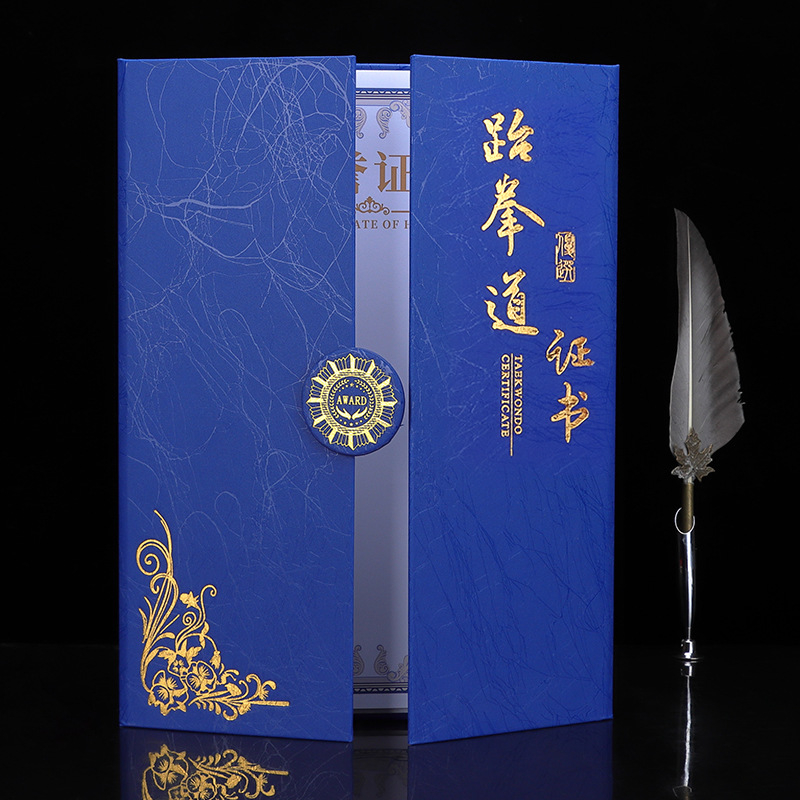 New enterprise treasure papíralapú díj igazolvány fedőlap iskolások, tanárok, köztisviselők és vállalati dolgozók számára