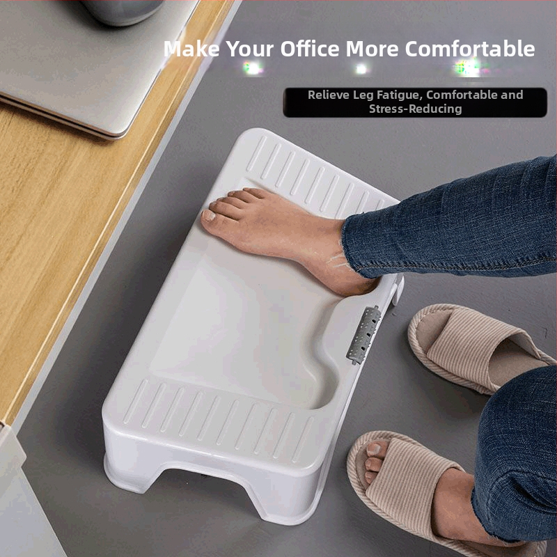 Lábtámasz Ottoman – Műanyag, Egyszerű stílus, Ergonomikus kialakítás, Többfunkciós