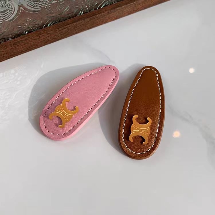 Ružičasta kopča za kosu s motivom Arc de Triomphe, bočni klips, korejski stil, svježe i slatko