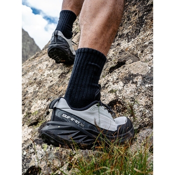 Pantofi de drumeție pentru bărbați 361° Yushan 3.0 – partea superioară textilă, talpă exterioară din cauciuc, talpă din cauciuc, rezistenți la abraziune