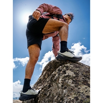 Pantofi de drumeție pentru bărbați 361° Yushan 3.0 – partea superioară textilă, talpă exterioară din cauciuc, talpă din cauciuc, rezistenți la abraziune