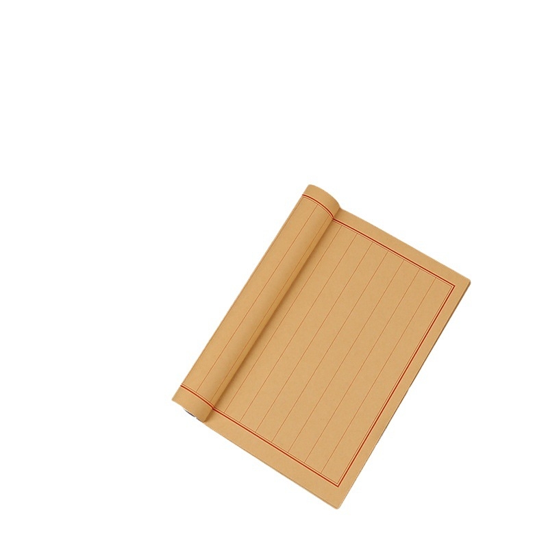 Dnevnik s ručno šivanom povezom, korice od papira, Forest papir za tekst, papir 80 g/m², 60 stranica