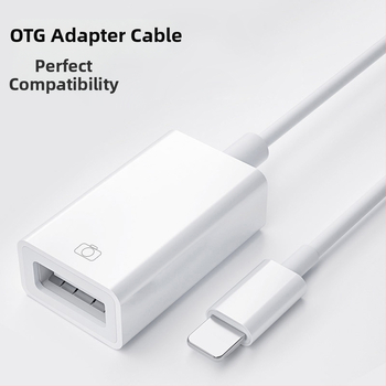OTG adaptér Lightning na USB 3.0 pre Apple zariadenia, USB flash disk konektor
