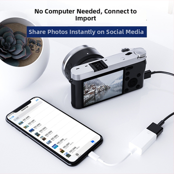OTG adaptér Lightning na USB 3.0 pre Apple zariadenia, USB flash disk konektor