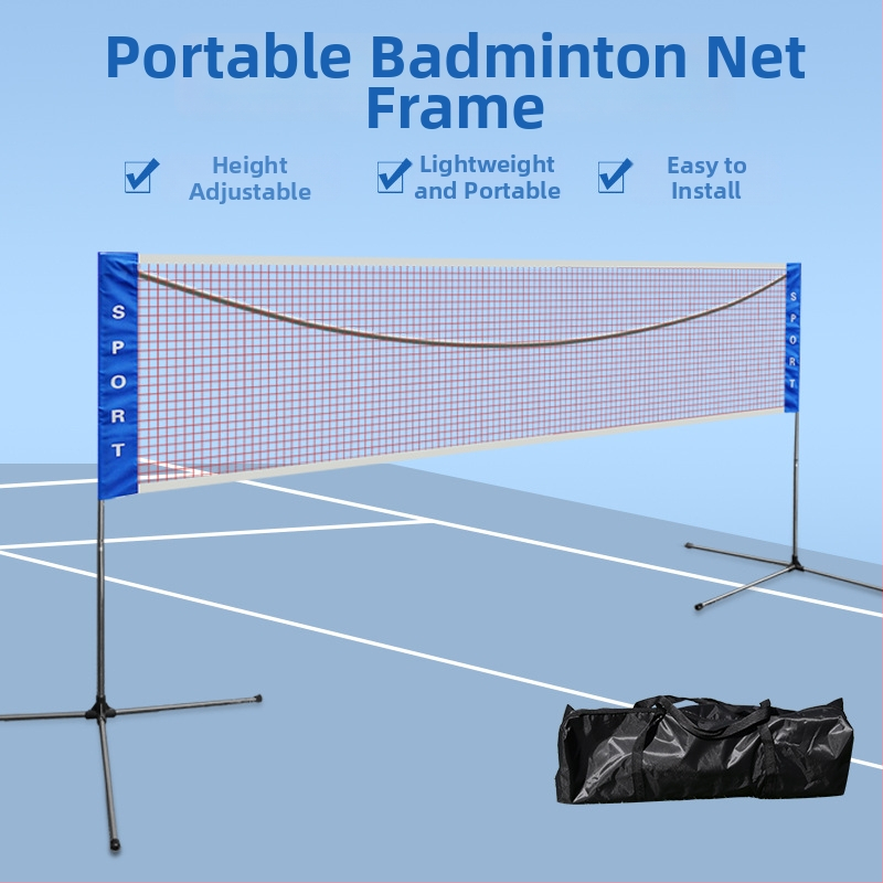 Prenosný rám na sieť badmintonu – odnímateľný, na vnútorné použitie, možnosť prispôsobenia, značka Nili