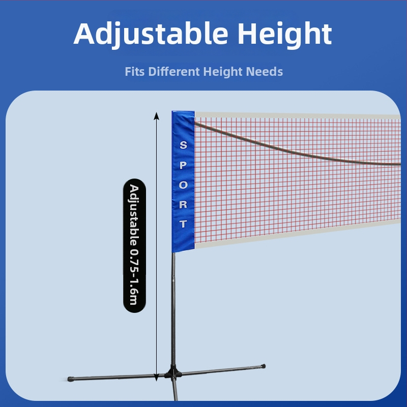 Prenosný rám na sieť badmintonu – odnímateľný, na vnútorné použitie, možnosť prispôsobenia, značka Nili