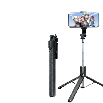 Selfie štap za live streaming, 360° rotacija, stabilizacija protiv podrhtavanja, Bluetooth, daljinski upravljač, za vanjsku upotrebu