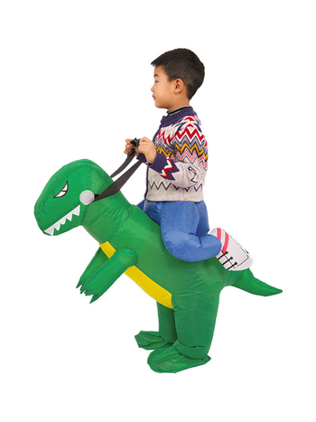 Reds Anime Naduhivni kostim dinosaura za djecu – unisex, PU koža, za uzrast do 17 godina, za anime RPG igre