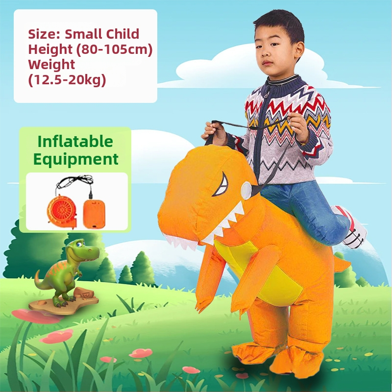 Reds Anime Naduhivni kostim dinosaura za djecu – unisex, PU koža, za uzrast do 17 godina, za anime RPG igre