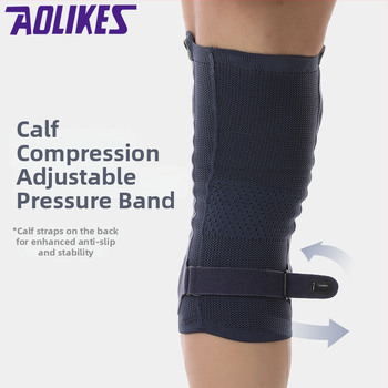 Aolikes térdvédők - Nylon térdvédő, 200 g, futáshoz, kerékpározáshoz, kosárlabdához és röplabdához