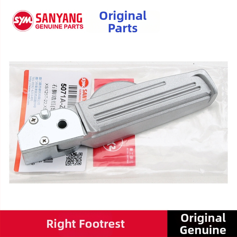 SHEX 125 zadné nožné opierky pre motocykel – hliníková zliatina, elektroplatovanie