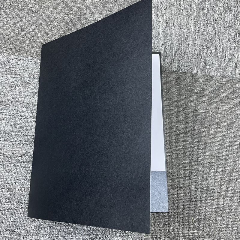 A4 ugovorni folder s prilagođenim papirnim omotom i zlatnim otiskom, folder za potpisivanje i životopis, materijali za recitiranje, poslovni vertikalni držač dokumenata