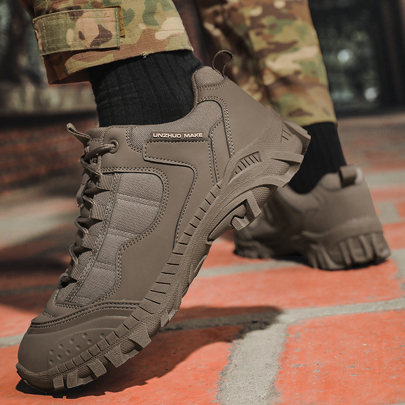 Muške tenisice za planinarenje s niskim vrhom, lagane, s apsorpcijom udara, gornji dio od super vlakna, potplat od TPR, za planinarenje, penjanje i kampiranje