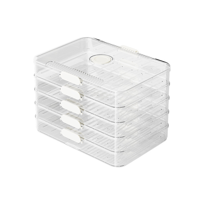 Kutija za skladištenje u hladnjaku za knedle i wontone – PET, Han zhibin, anti-zlepljivo, brzo smrzavanje