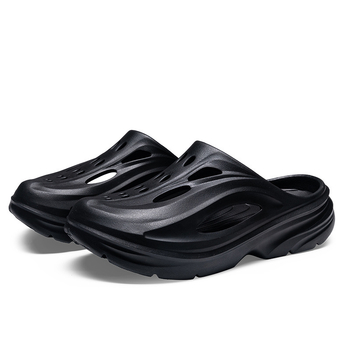 Sandale pentru bărbați din EVA, talpă groasă, respirante, anti miros și branț cu creștere înălțime