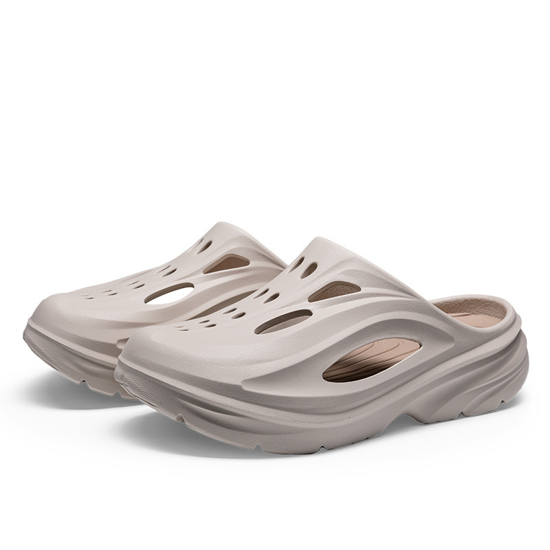 Sandale pentru bărbați din EVA, talpă groasă, respirante, anti miros și branț cu creștere înălțime