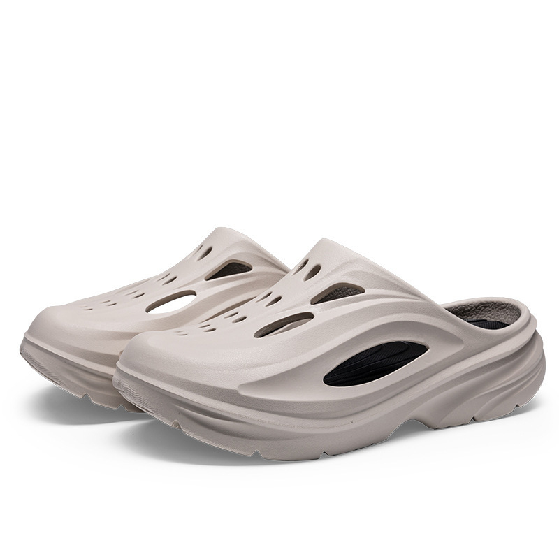 Sandale pentru bărbați din EVA, talpă groasă, respirante, anti miros și branț cu creștere înălțime