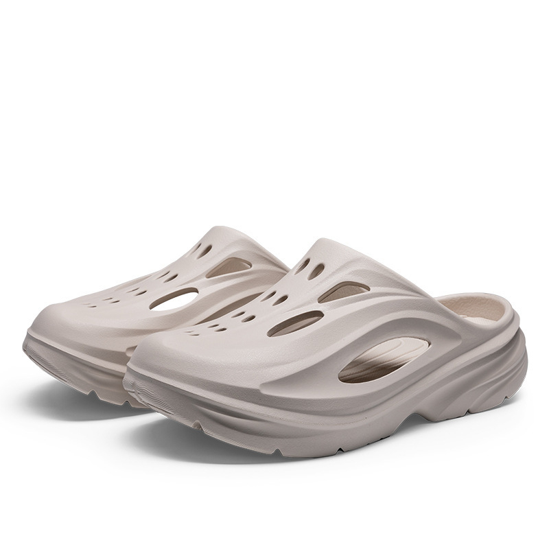 Sandale pentru bărbați din EVA, talpă groasă, respirante, anti miros și branț cu creștere înălțime