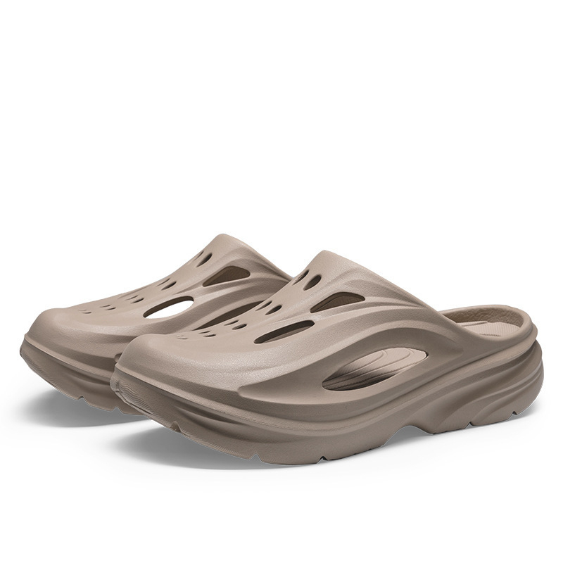 Sandale pentru bărbați din EVA, talpă groasă, respirante, anti miros și branț cu creștere înălțime