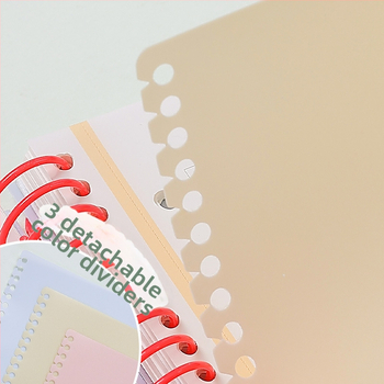 INRIK Xueba Veliki spiralni bilježnica za učenike s PP dijelovima, 240 stranica, 90 g glatkog papira, spiralno uvez