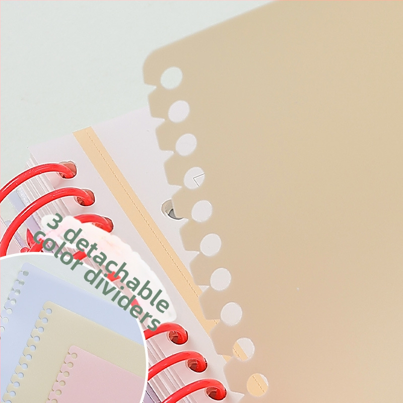 INRIK Xueba Veliki spiralni bilježnica za učenike s PP dijelovima, 240 stranica, 90 g glatkog papira, spiralno uvez