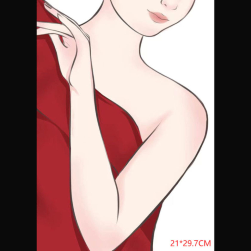 Tablă de pictură pentru fețe pentru copii – plastic, lavabilă, Kaibao Letter