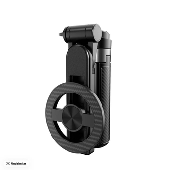 Stativ portabil pentru telefon P15MINI-C, din aliaj de aluminiu, compatibil universal, stabilizare a imaginii