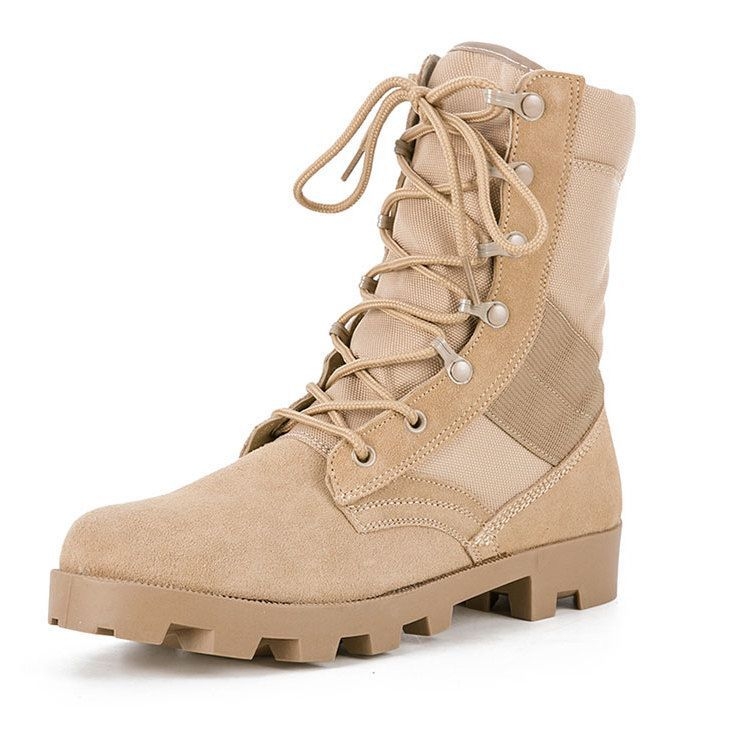 Pantofi de drumeție cu gheată înaltă: suprafața din pânză, respirabili, talpă mediană din cauciuc, șireturi în față