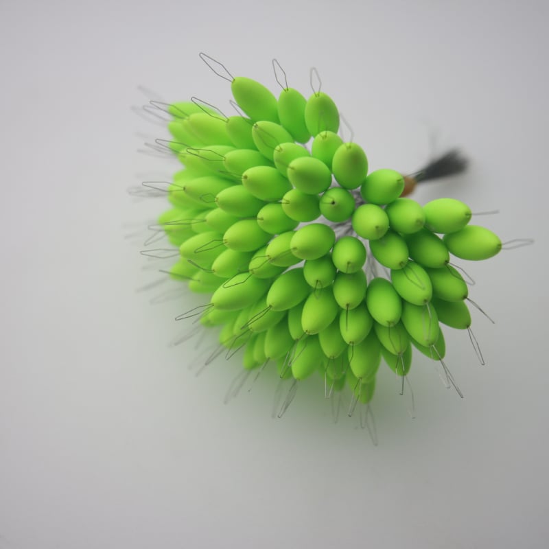 Plută de pescuit cu șapte stele - formă cilindrică ovoidă, design aerodinamic, plastic