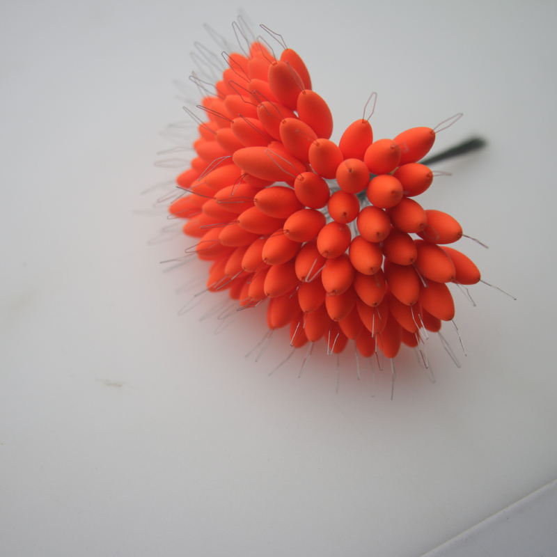 Plută de pescuit cu șapte stele - formă cilindrică ovoidă, design aerodinamic, plastic