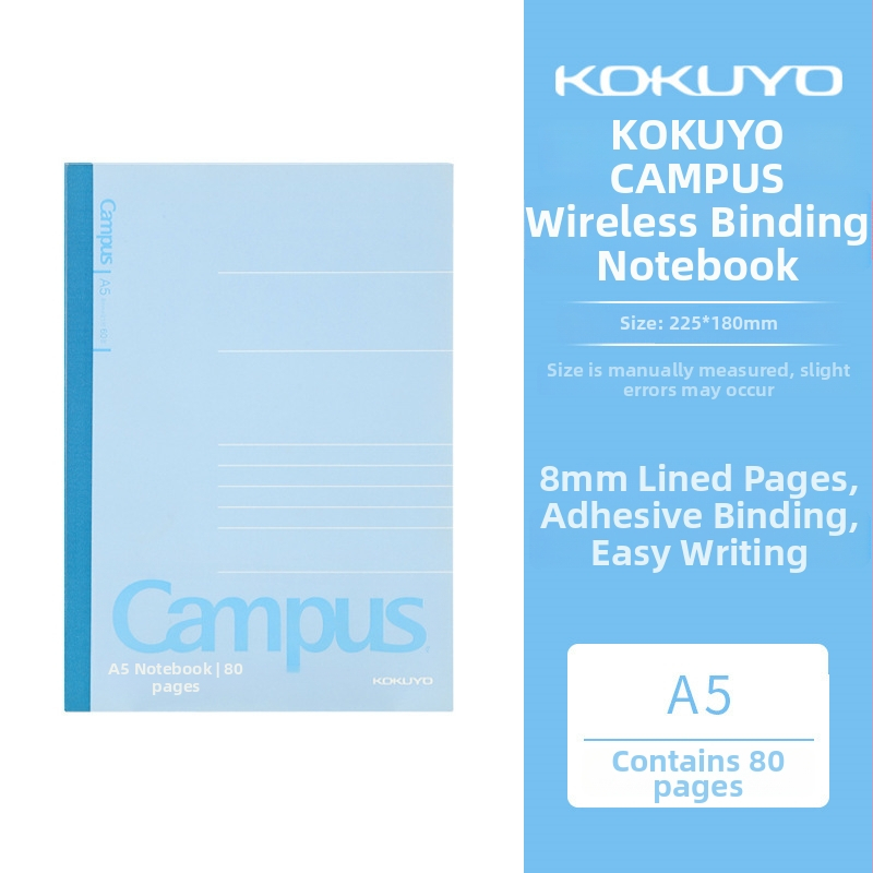 Kokuyo Campus bilježnica s bežičnim povezivanjem, horizontalne linije, do 50 stranica, papir 70 gsm, poslovni/uredski stil
