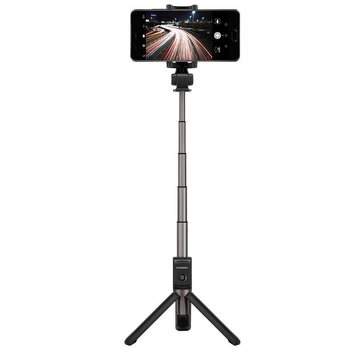 Huawei AF15 trepied pentru selfie cu telecomandă, Bluetooth, aliaj de aluminiu, universal, stabilizare