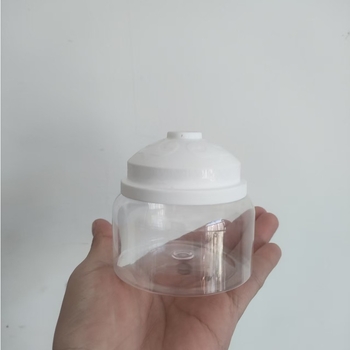 Йогуртова пластмасова бурканче, PET материал, с пластмасов капак, модел 60-60