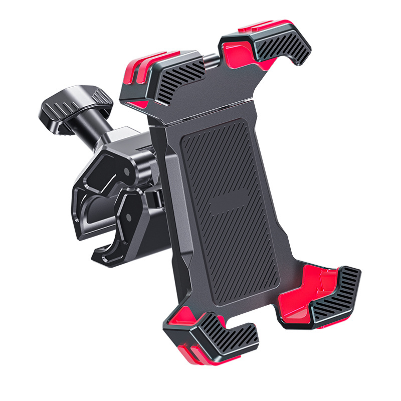 Suport pentru telefon pentru motocicletă și bicicletă – suport universal din plastic cu prindere prin clemă și montaj cu cap sferic