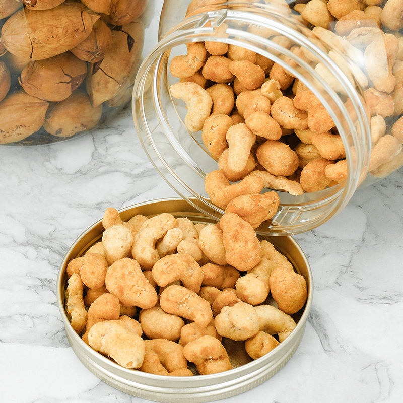 PET diótároló üveg, 1820 ml kapacitás, könnyen nyíló fedél, átlátszó vagy alumínium fedél